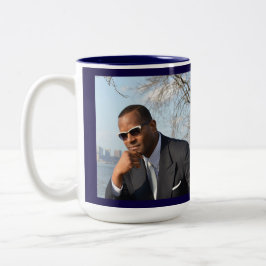 50 Jahre Fabelhaft mit 50 Gold Typografy Age 50 Zweifarbige Tasse