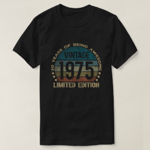 50 Jahre Geburtstagsdekorationen Männer 50 Jahre 1 T-Shirt