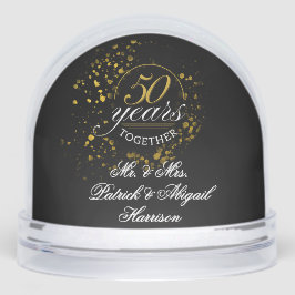 50 Jahre gemeinsam Goldenes Hochzeitstipendium Schneekugeln