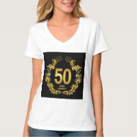 50 Jahre Gold Glitzer Jubiläum