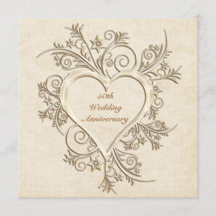 50 Jahre Goldene Herzlust Einladung