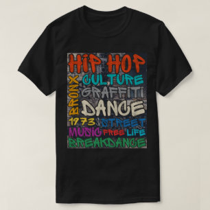 50 Jahre Hip Hop Culture Graffiti T-Shirt
