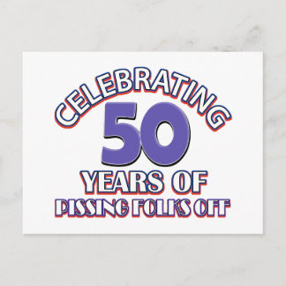 50 Jahre Hölle erheben Postkarte