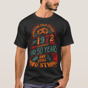 50 Jahre Jahrestag Ankündigung seit 1977 T-Shirt