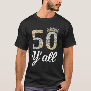 50 Jahre Königin Geburtstagsparty Vintag 50. Gebur T-Shirt