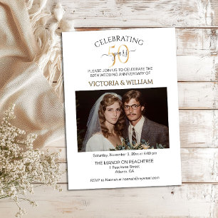 50 Jahre Party zum Hochzeitstag Einladung