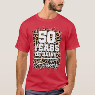 50 Jahre Phantastisch 50. Geburtstag Niedlich Leop T-Shirt