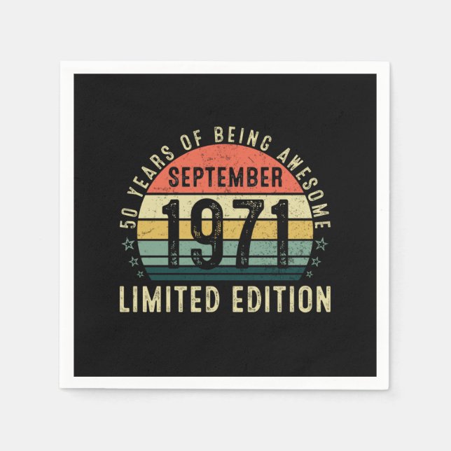 50 Jahre Phantastisch im September Serviette (Vorderseite)