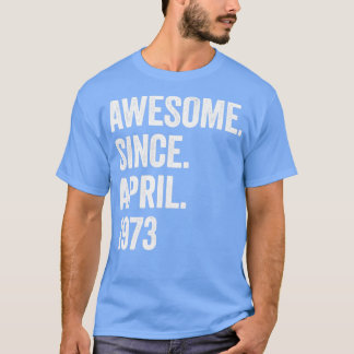 50 Jahre Phantastisch seit April 1973 50. Geburtst T-Shirt