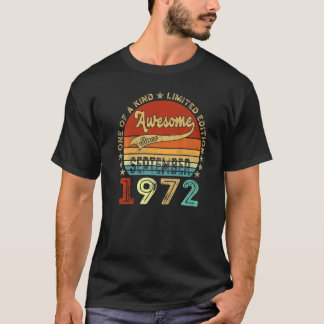 50 Jahre Phantastisch seit September 1972 50. Bir T-Shirt
