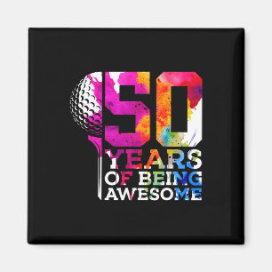 50 Jahre Phantastischer Golf 50. Geburtstag Magnet