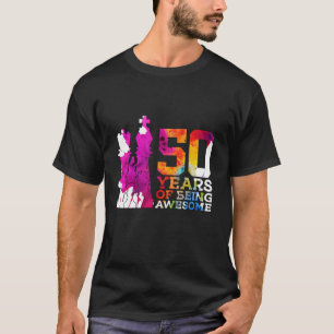 50 JAHRE PHANTASTISCHER SCHUSS 50. GEBURTSTAG LANG T-Shirt