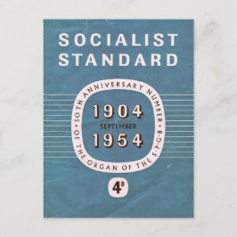50 Jahre sozialistischer Standard Postkarte