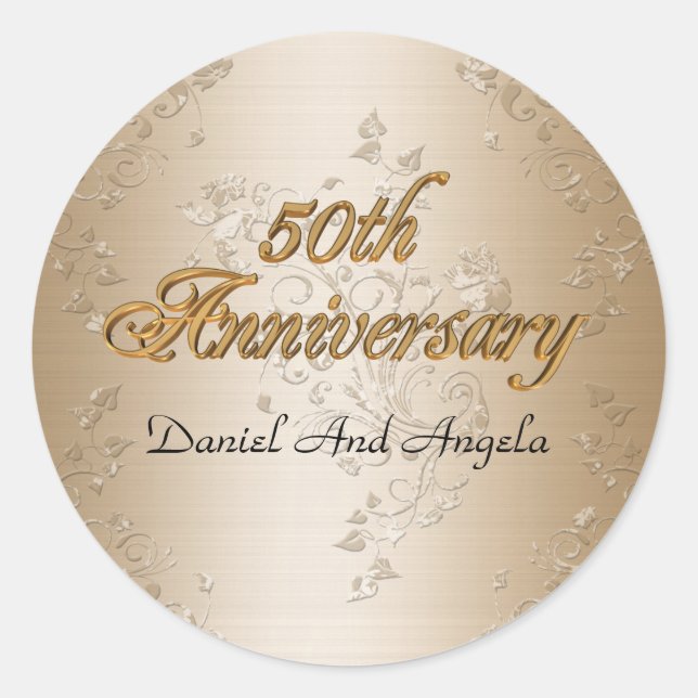 50 Jahre Sticker o9r vielen Dank (Vorderseite)