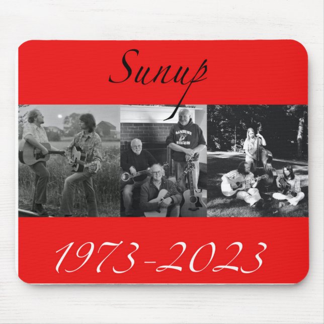 50 Jahre Sunup - FotoCollage - Mousepad (Vorne)