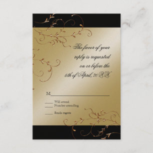 50 Jahre, UAWG Response Card RSVP Karte