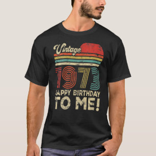 50 Jahre Vintag 1973 50. Geburtstag 5 T-Shirt
