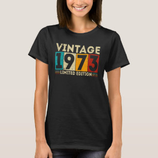 50 Jahre Vintag 1973 50. Geburtstag T-Shirt