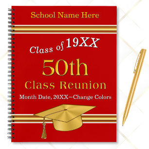 50 Jahre Wiedersehen Ideas, Customizable Deluxe Notizbuch