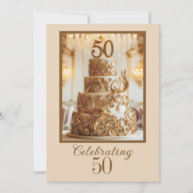 50. JAHRESFEIERUNGSPARTY EINLADUNG (Rückseite)