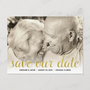 50. Jahrestag Ankündigungspostkarte