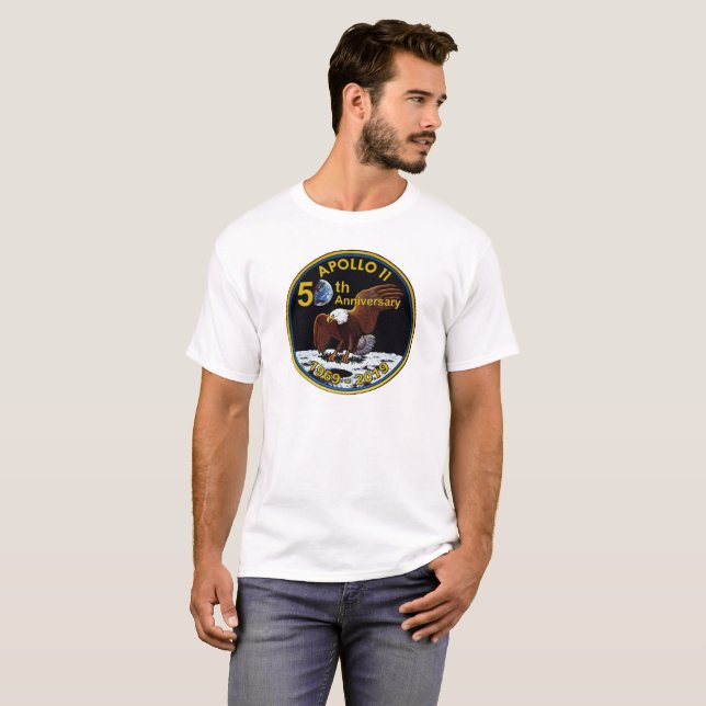 50. Jahrestag Apollo 11 T-Shirt (Vorne ganz)