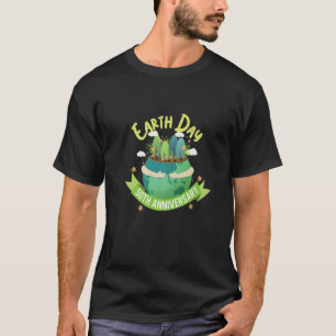 50. Jahrestag der phantastischen Erde 50 Jahre Erd T-Shirt