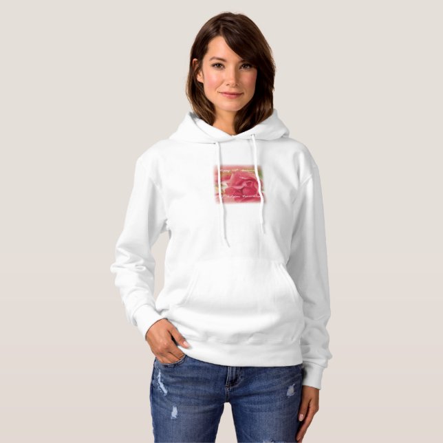 50. Jahrestag der religiösen Verhaftung Pink Ro Hoodie (Vorne ganz)