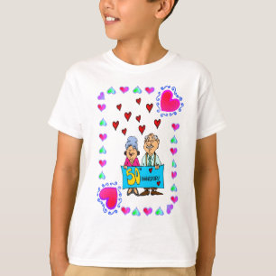 50. Jahrestag - Gold T-Shirt