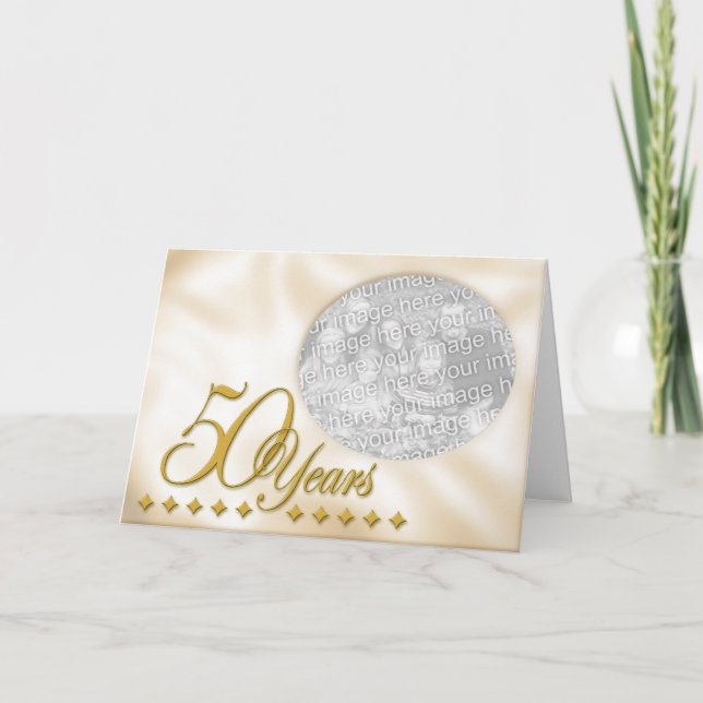 50. Jahrestag Karte (Vorderseite)
