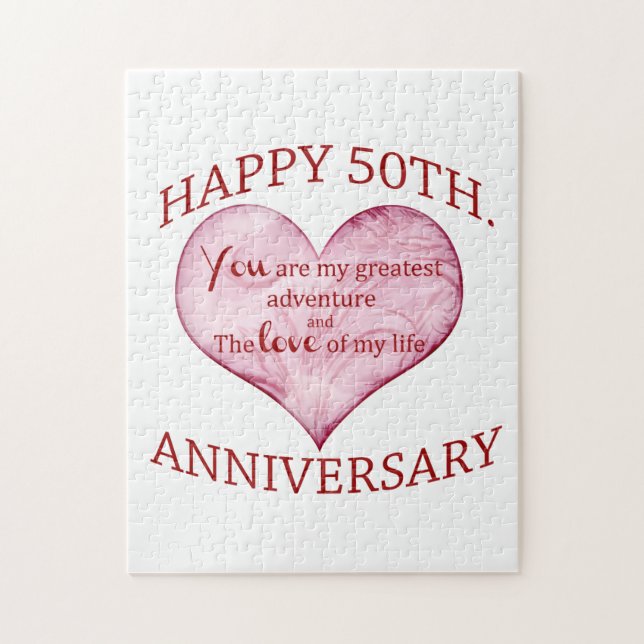 50. Jahrestag Puzzle (Vertikal)