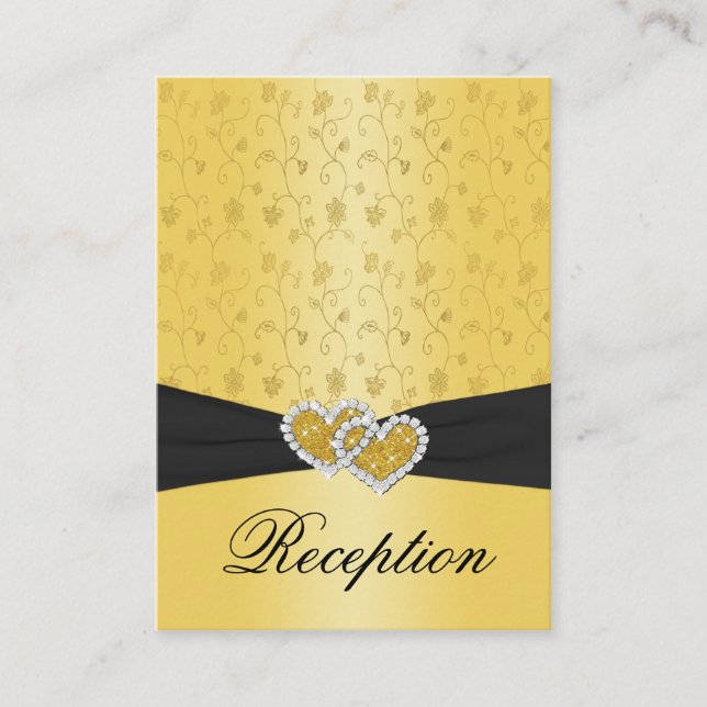 50. Jubiläum Empfang-Karte des zweiten Herzens Begleitkarte (Vorderseite)