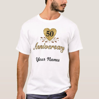 50. Jubiläum - Gold T-Shirt