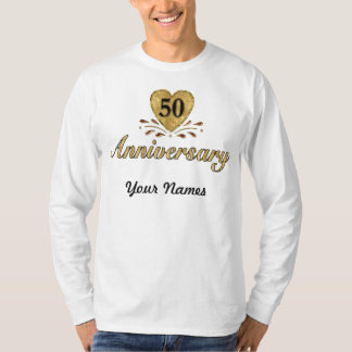 50. Jubiläum - Gold T-Shirt