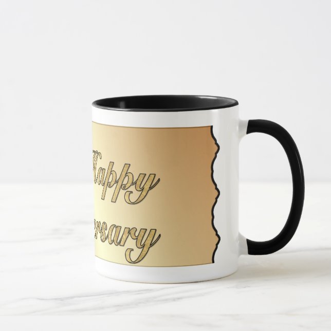 50. Jubiläum - Gold Tasse (Rechts)
