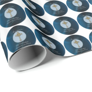 50. Jubiläum-Ordination-Jahrestag des Priesters Geschenkpapier