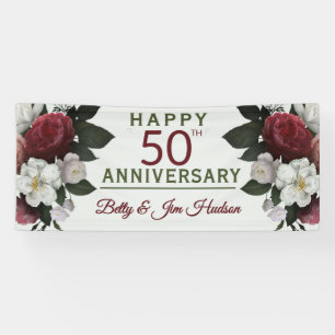 50. Jubiläumsfeier - Hängend Banner