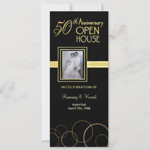 50. Jubiläumstag Open House - Foto optional Einladung