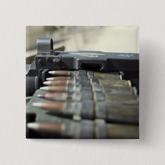 50-kalibrige Maschinenpistolen Button (Vorderseite)