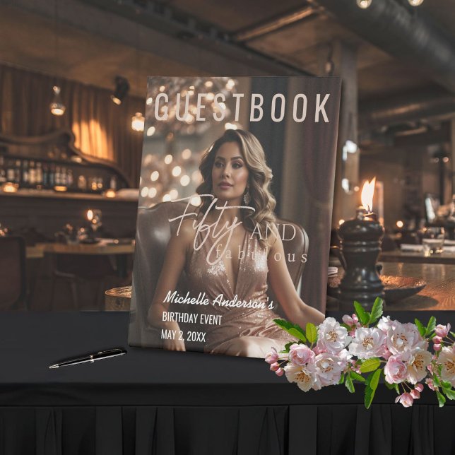 50-köpfige Gästebuchsignatur Sockelschild (Von Creator hochgeladen)