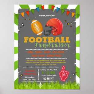 50 Lose Tombola Förderflyer Poster