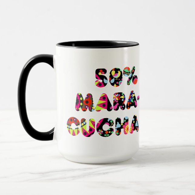 50% Maracucha Mug – Folkloric Maracaibo Design Tasse (Links)