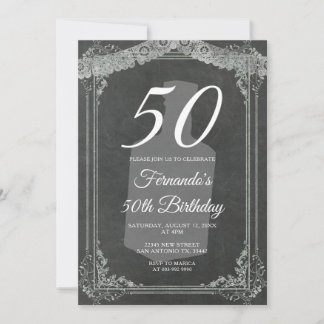 50. mexikanischer Geburtstag Tequila-Party-Schulta Einladung