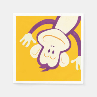 50 Monkey Napkins for Children's Birthday Party Serviette