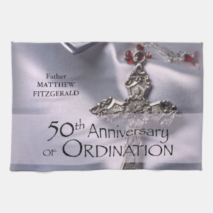 50. Name-Klassifikations-JahrestagChalice Handtuch
