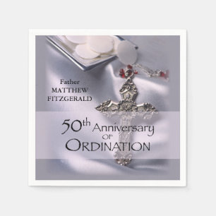 50. Name-Klassifikations-JahrestagChalice Serviette