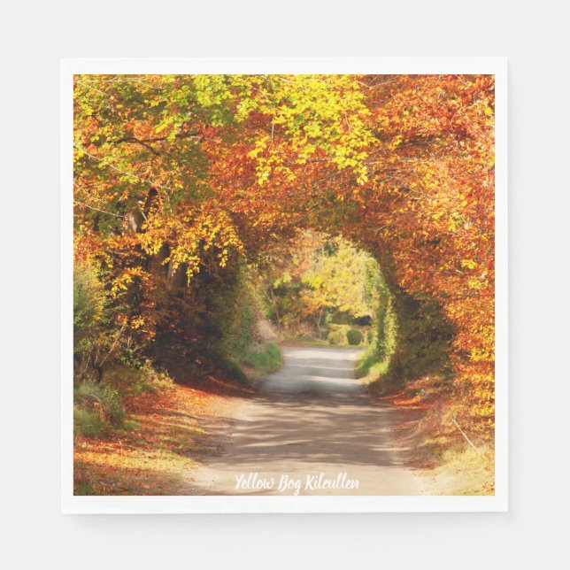 50 Napkins Yellow Bog Kilcullen Serviette (Vorderseite)