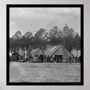 50. New- Yorkingenieure durch das Beauftragte 1864 Poster