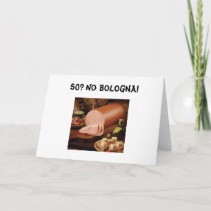 50? NO BOLOGNA KARTE