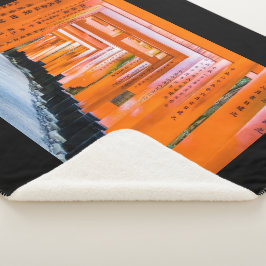 50 Orangenfarben - Senbon Torii, Kyoto Sherpadecke